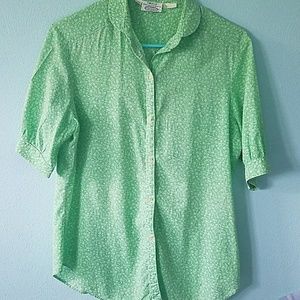 Vintage Villager cotton blouse.